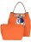 Женская сумка Pola 8629 Оранжевый - фото №6