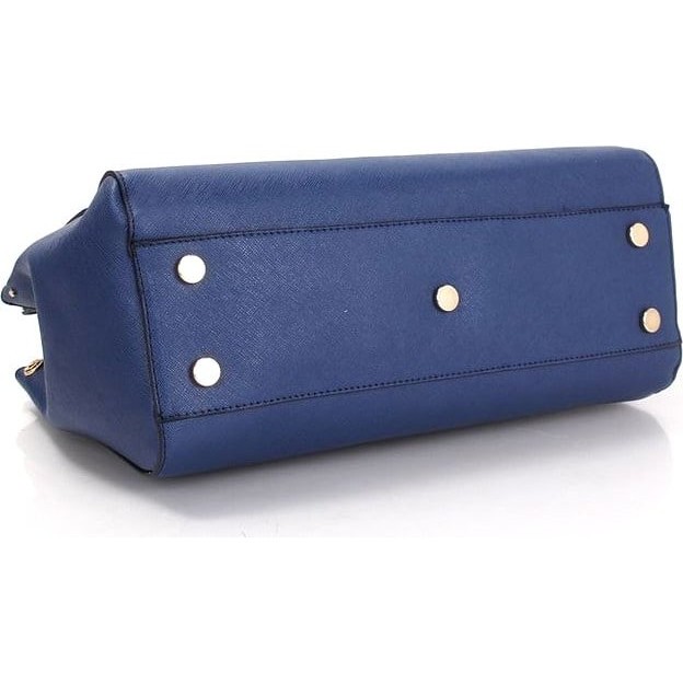 Женская сумка Giaguaro 04123 1812-10 blue GG Черный - фото №4
