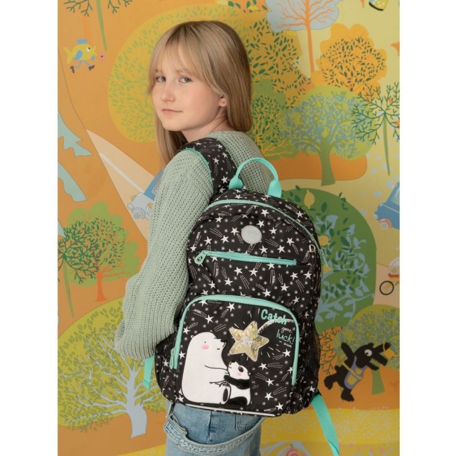 Рюкзак школьный Grizzly RG-164-2 черный - фото №13