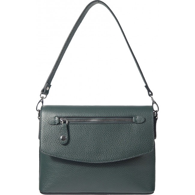 Женская сумочка через плечо BRIALDI Shona (Шона) relief green - фото №4