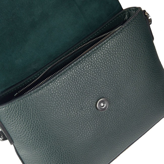 Женская сумочка через плечо BRIALDI Shona (Шона) relief green - фото №10