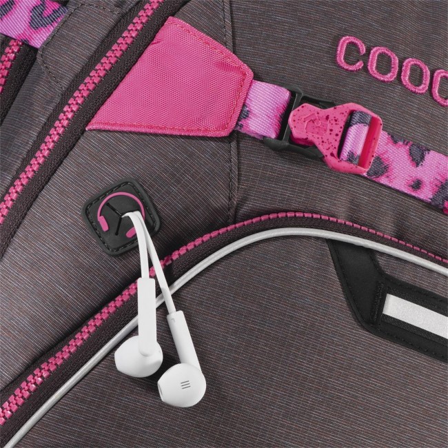 Рюкзак Coocazoo ScaleRale MixedMelange розовый Леопардовый - фото №5