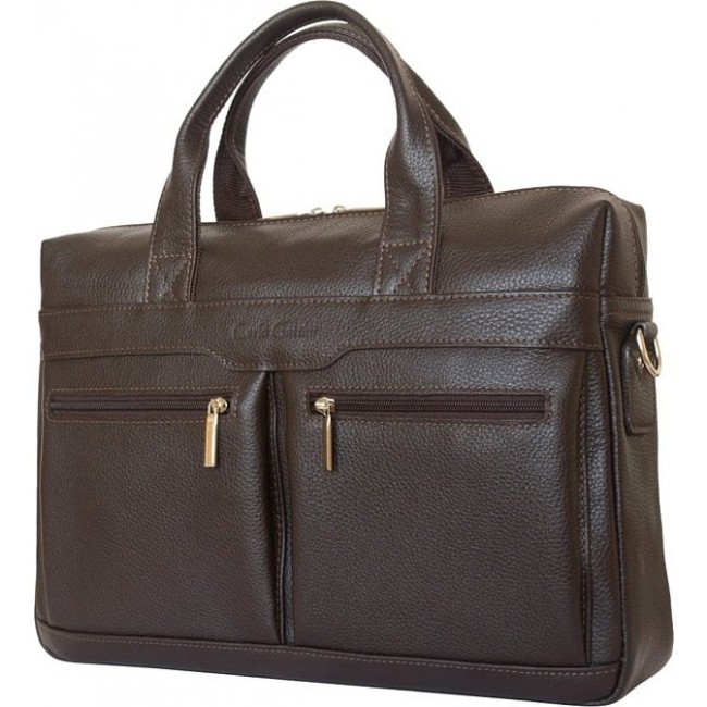 Мужская сумка Carlo Gattini 1007 Темно-коричневый - фото №2