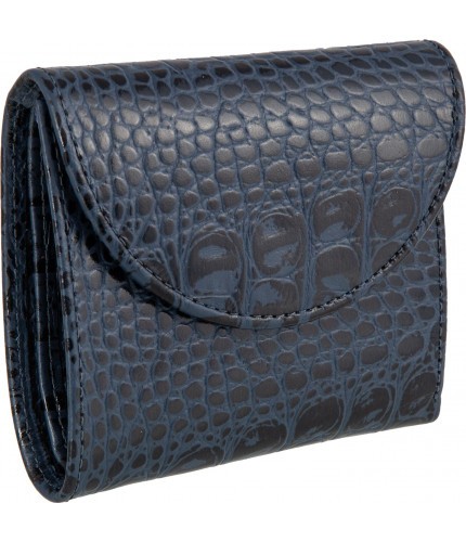 Портмоне Sergio Belotti 7503 croco blue- фото №1