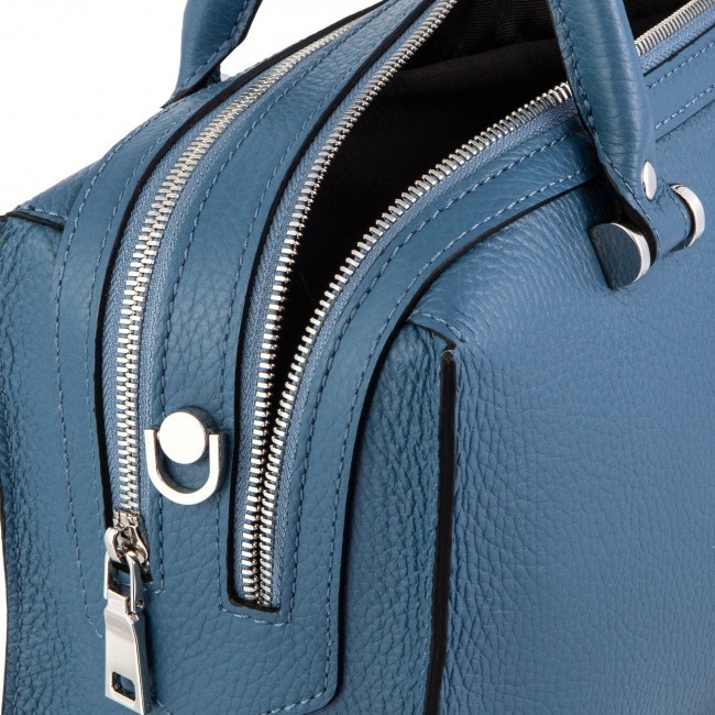 Женская сумка Sergio Belotti 6451 B blue steel Napoli - фото №4