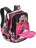 Рюкзак Grizzly RG-760-1 Собака и бабочки (черный и розовый) - фото №4