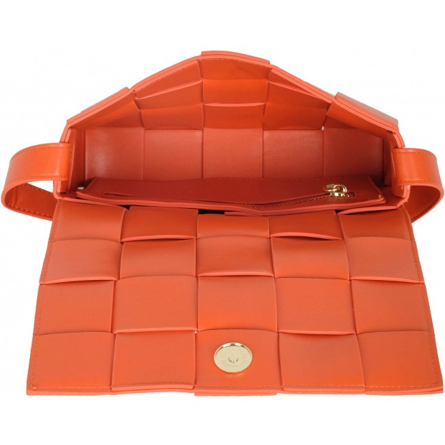 Женская сумка Pola 18266 Оранжевый - фото №5