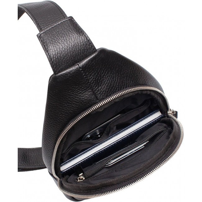 Однолямочный рюкзак Blackwood Efford Black Черный - фото №4