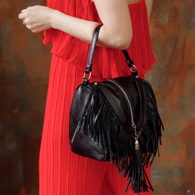 Женская сумка Lakestone Raymill Черный Black - фото №7