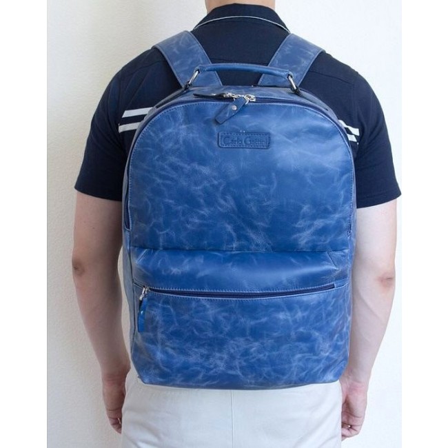Рюкзак для ноутбука мужской Carlo Gattini 3009 Синий - фото №5