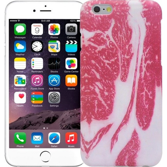 Чехол для iphone Kawaii Factory Чехол для iPhone 6/6s "Мясо" Цветной - фото №1