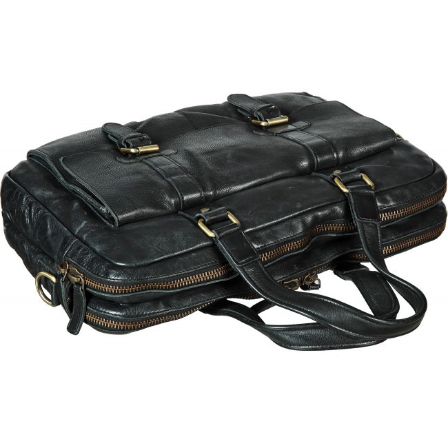 Мужская сумка Gianni Conti 4001381 Черный - фото №4