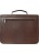 Кожаный портфель Carlo Gattini Remedello 2021-31 Темно-коричневый Brown - фото №3