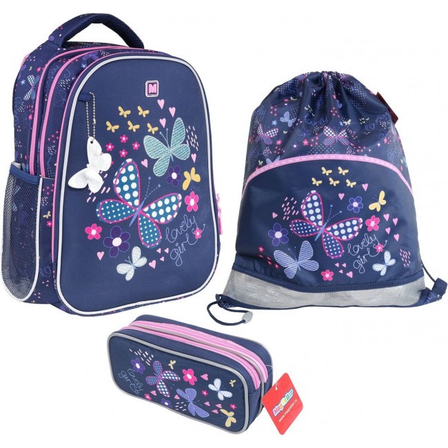 Школьный рюкзак Mag Taller Be-cool с наполнением Butterflies - фото №1