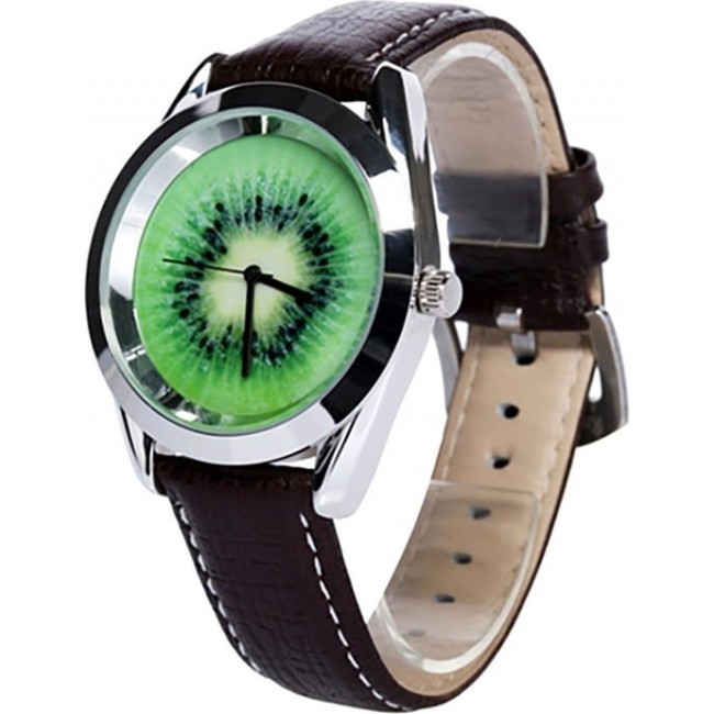 часы Kawaii Factory Часы "Киви" Зеленые - фото №1