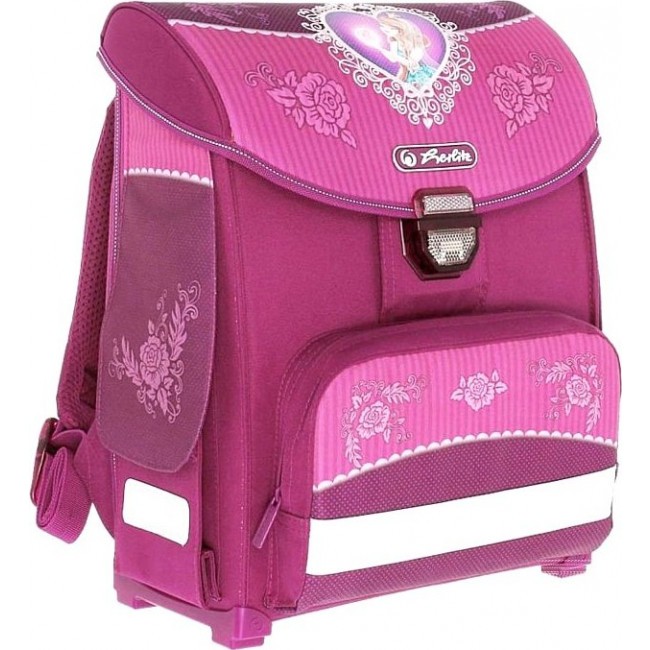 Школьный рюкзак для первоклассницы Herlitz Smart с пластиковым дном Волшебная принцесса - фото №3