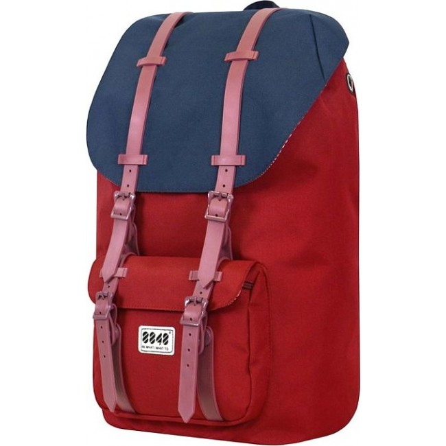 Рюкзак 8848 bags 111-006 Красный и синий 15,6" - фото №2