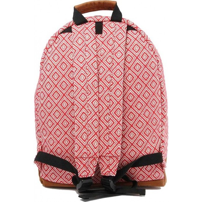 Рюкзак Mi-Pac Backpack Красный с ромбами - фото №2