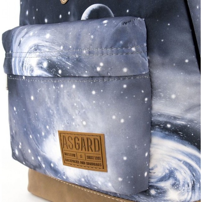 Космический рюкзак с дном Asgard P-5437 Cosmos Космос серый - фото №4