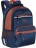 Рюкзак школьный Grizzly RB-054-5 синий-терракотовый - фото №2