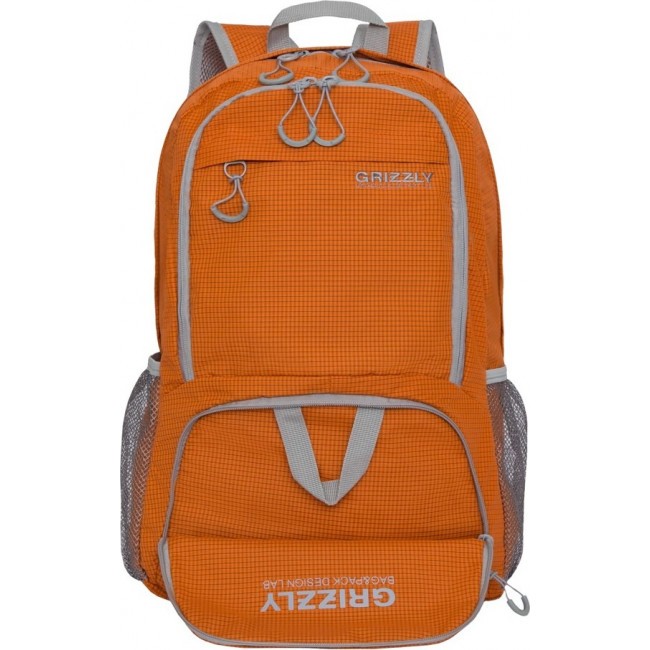 Рюкзак Grizzly RQ-005-1 оранжевый - фото №6