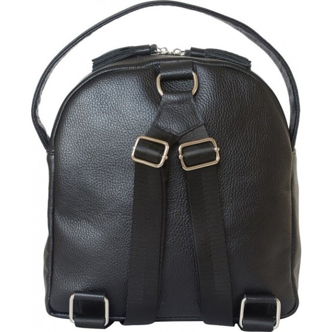 Женский кожаный рюкзак Carlo Gattini 3046 Черный - фото №3