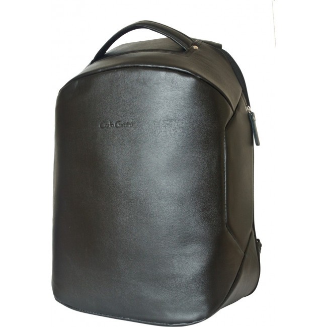 Кожаный рюкзак Carlo Gattini Solferino 3068-01 Черный Black - фото №1