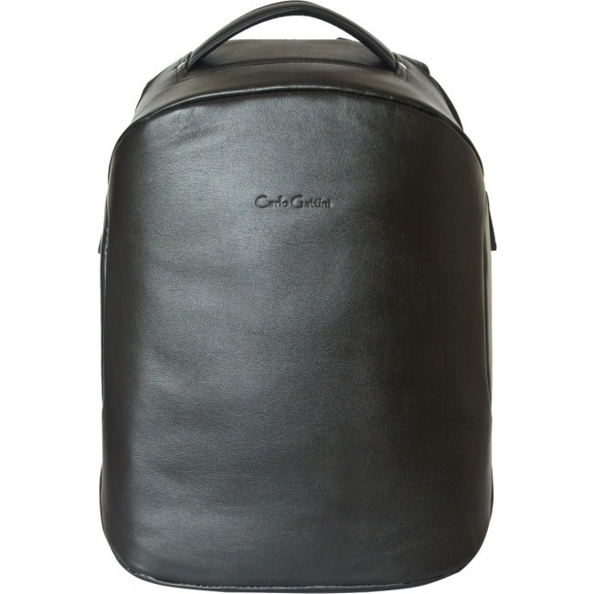 Кожаный рюкзак Carlo Gattini Solferino 3068-01 Черный Black - фото №2