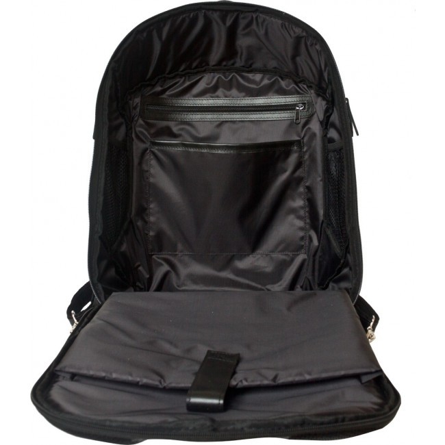 Кожаный рюкзак Carlo Gattini Solferino 3068-01 Черный Black - фото №5