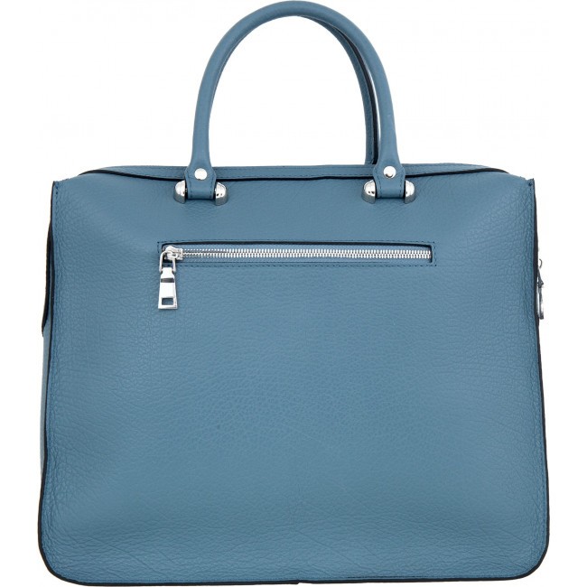Женская сумка Sergio Belotti 60049 B dirty blue Napoli - фото №3