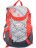 Рюкзак красный для спорта Polar П1586 Красный с цветочками - фото №2