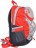 Рюкзак красный для спорта Polar П1586 Красный с цветочками - фото №3