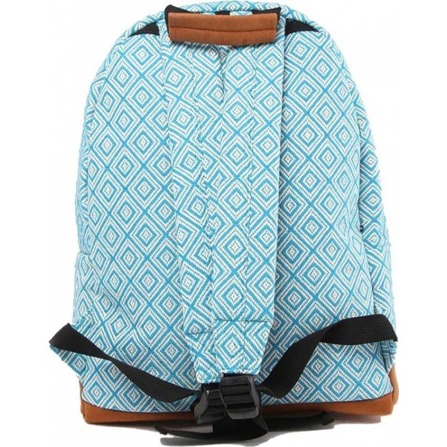 Рюкзак Mi-Pac Backpack Голубой с ромбами - фото №2