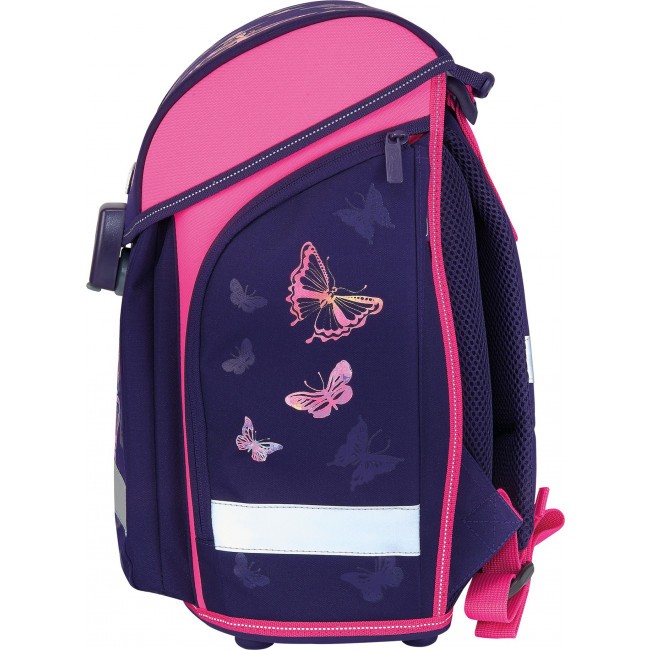 Школьный ранец Herlitz Midi plus Rainbow Butterfly Фиолетовый - фото №4
