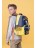 Рюкзак школьный Grizzly RB-254-2 синий-желтый - фото №11