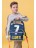 Рюкзак школьный Grizzly RB-254-2 синий-желтый - фото №15