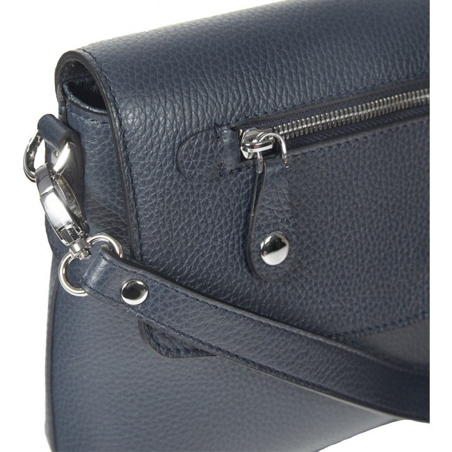 Женская сумочка через плечо BRIALDI Shona (Шона) relief blue - фото №8