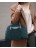 Деловая женская сумка BRIALDI Ambra (Амбра) relief green - фото №7
