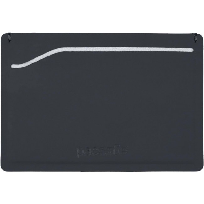 Кошелек антивор PacSafe RFIDsafe TEC Sleeve Wallet Черный - фото №1