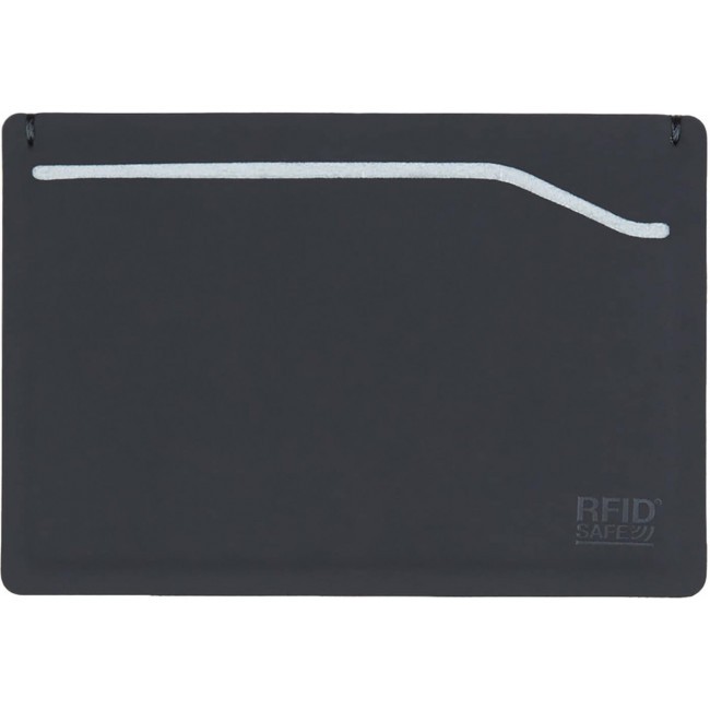Кошелек антивор PacSafe RFIDsafe TEC Sleeve Wallet Черный - фото №2