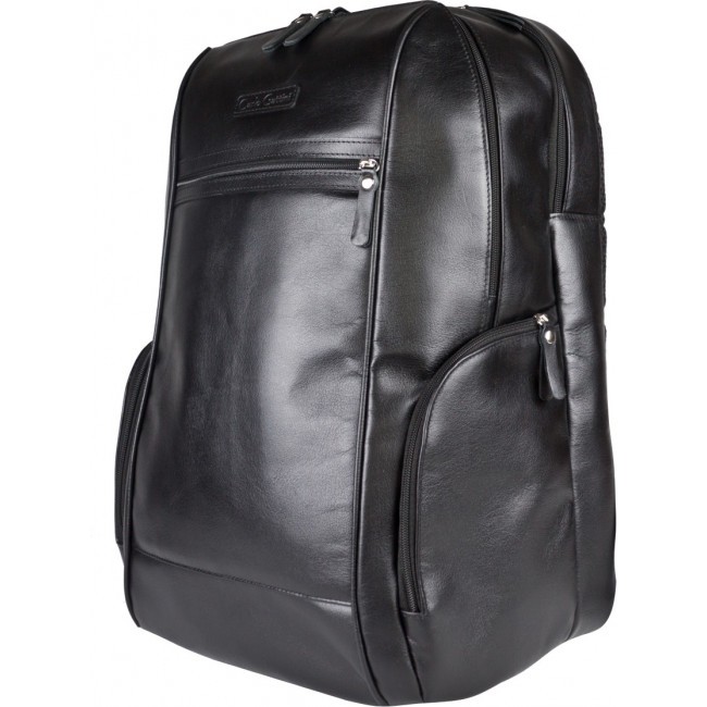 Кожаный рюкзак Carlo Gattini Vicoforte 3099-01 black - фото №1