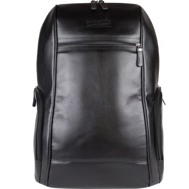 Кожаный рюкзак Carlo Gattini Vicoforte 3099-01 black - фото №2