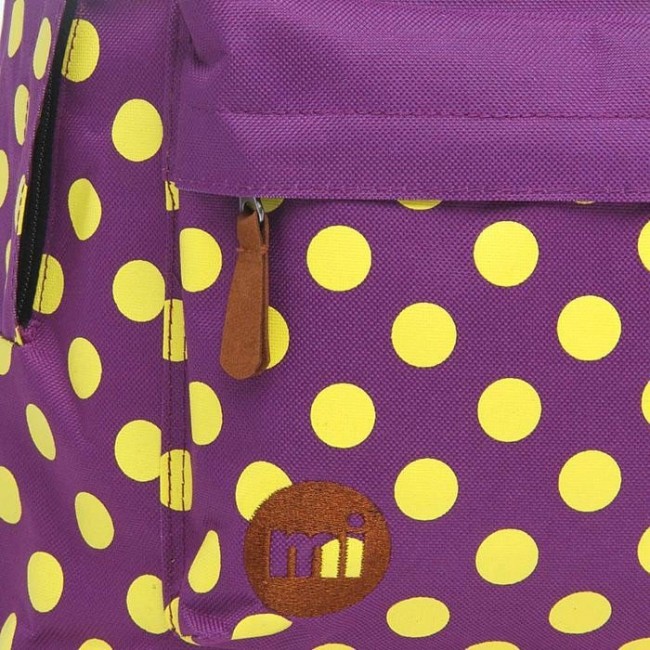 Рюкзак Mi-Pac Backpack Фиолетовый в горошек - фото №3