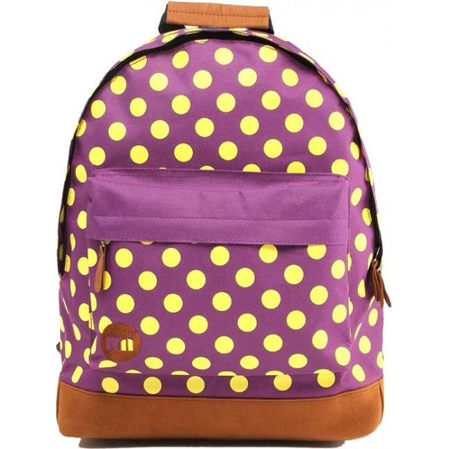Рюкзак Mi-Pac Backpack Фиолетовый в горошек - фото №1