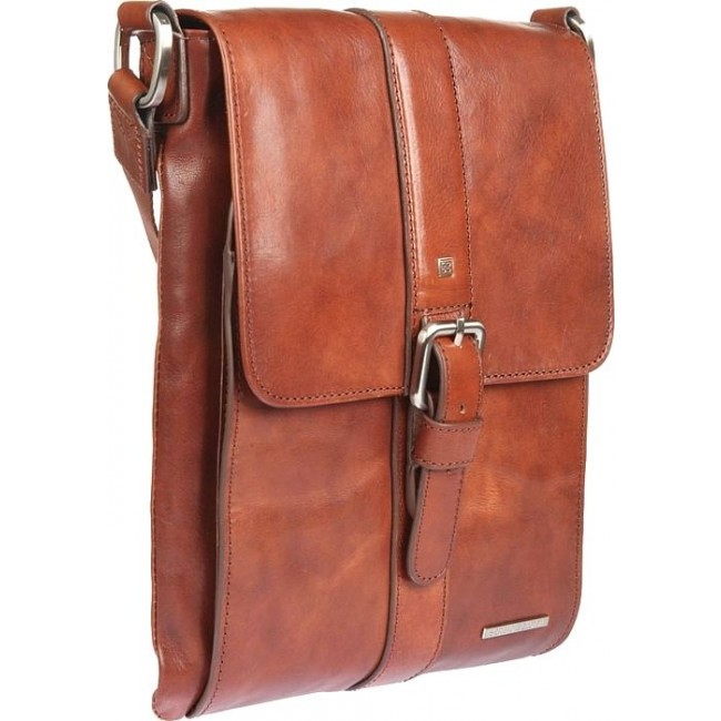 Мужская сумка-планшет Sergio Belotti 9620-23 Коричневый - фото №2