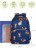 Рюкзак школьный Grizzly RG-260-6 лисички - фото №2