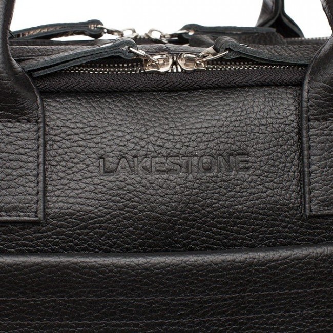Мужская сумка Lakestone Hamilton Черный - фото №7