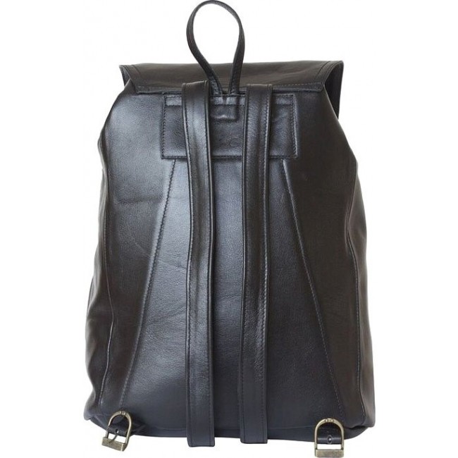Кожаный мужской рюкзак Carlo Gattini 3021 Черный - фото №3
