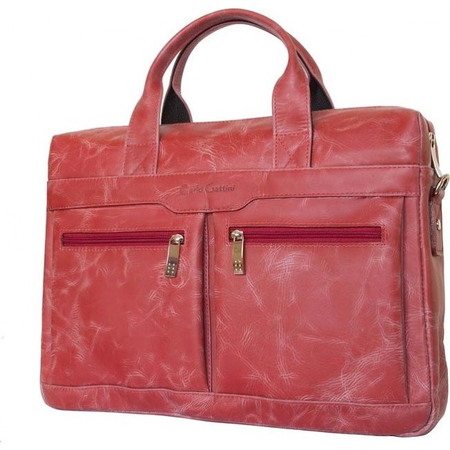 Мужская сумка Carlo Gattini 1007 Красный - фото №2