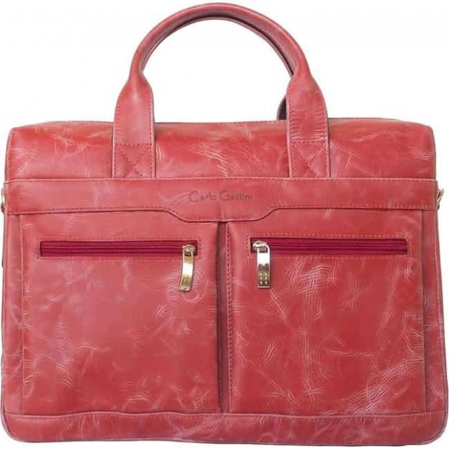 Мужская сумка Carlo Gattini 1007 Красный - фото №1